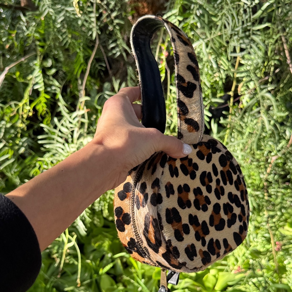 Jill Stuart Leopard Print Mini Bag